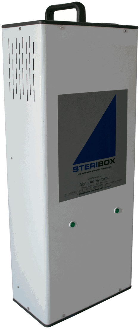 Steribox UV-C airborne disinfection device